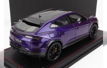 LAMBORGHINI Urus Performante (2022) - Con Vetrina - With Showcase, Viola Mithras - Purple Carbon