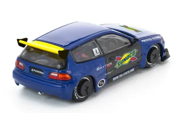 HONDA Pandem Civic EG6, blue/black