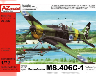 Сборная модель Morane-Saulnier MS.406C-1