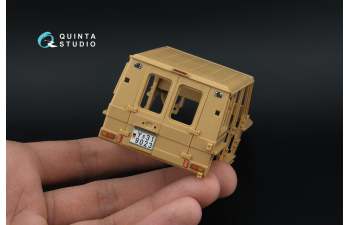 3D Декаль интерьера кабины Mercedes-Benz Wolf SSA (Neverland Hobby) (с 3D-печатными деталями)