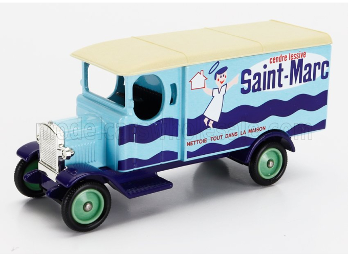 MORRIS Van Truck Saint-marc (1931) (cm 9.1), 2 Tone Blue White