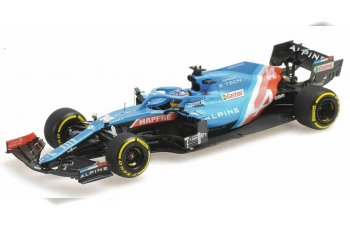 ALPINE F1 TEAM A521 - FERNANDO ALONSO - BAHRAIN GP, 2021