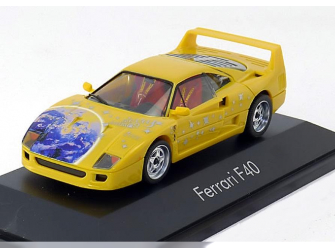 FERRARI F40 Merry Christmas (2000), yellow