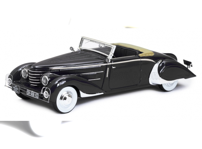 DELAGE D8-85 Clabot Roadster by Henri Chapron 1935 Open, black