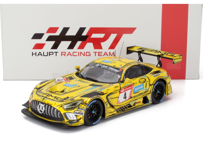 MERCEDES-BENZ Gt3 Amg Evo Team Bilstein By Hrt №4 3rd 24h Nurburgring (2023) Raffaele Marciello - Philip Ellis - Luca Stolz - Edoardo Mortara, Yellow