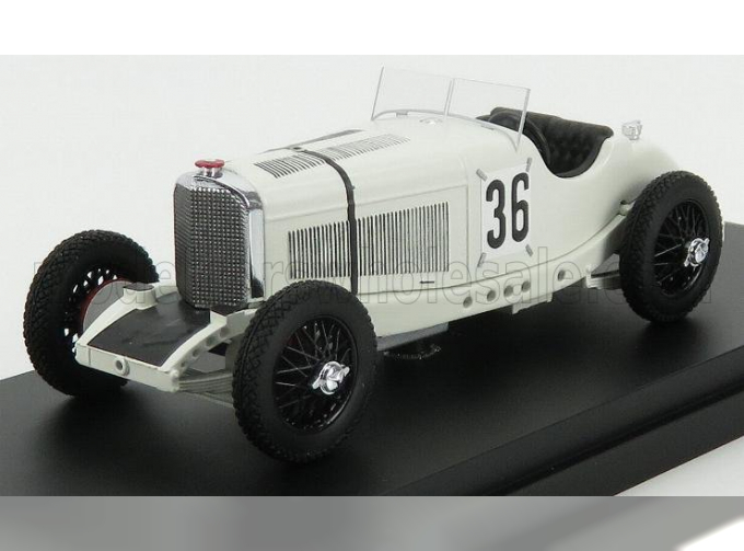 MERCEDES-BENZ Sskl №36 3rd Avus Gp (1931) Manfred Georg Rudolf Von Brauchitsch, White