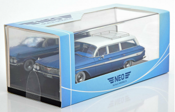 CHEVROLET Nomad Station Wagon 1961 Metallic Blue/White