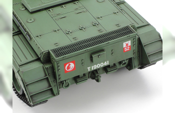 Сборная модель Английский средний крейсерский танк Mk.VIII Кромвель Mk.IV, индекс разработки A27M (Meteor) с фигурой командира