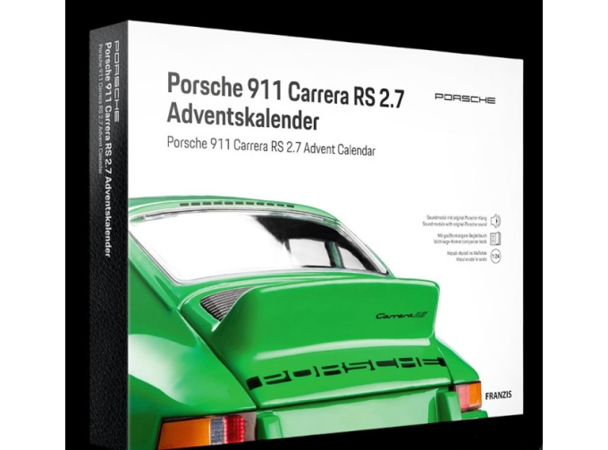 Сборная модель Porsche 911 Carrera RS 2.7 (1973), viper green