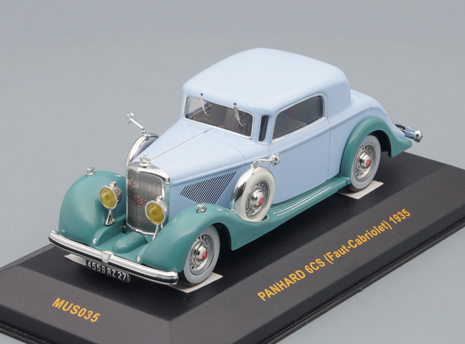 PANHARD 6CS (1935), green/light blue