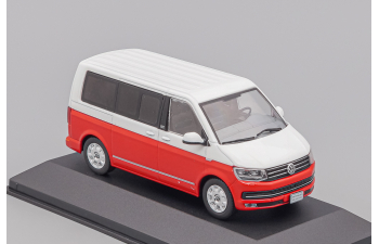 VOLKSWAGEN T6 Multivan (2015), red / white