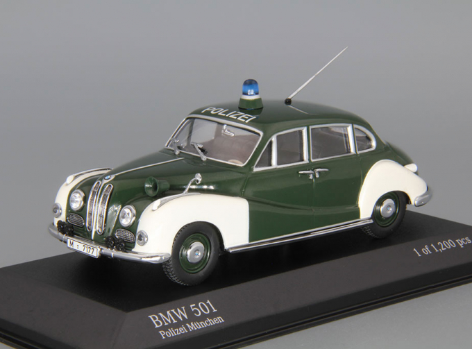 BMW 501 Polizei Munchen, green / white