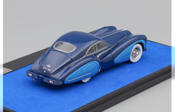 TALBOT LAGO T26 Grand Coupe Saoutchik (1948), blue / light blue