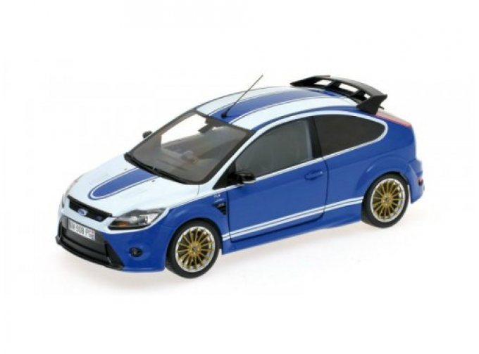 FORD FOCUS RS - 2010 - LE MANS CLASSIC EDITION - WHITE - 1972 - FORD CAPRI RS2600 TRIBUTE