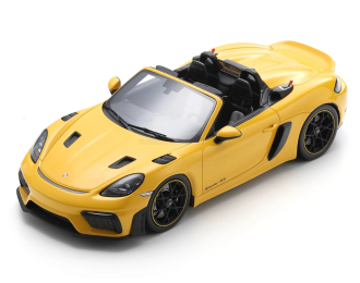 PORSCHE 718 Spider RS (2023), yellow