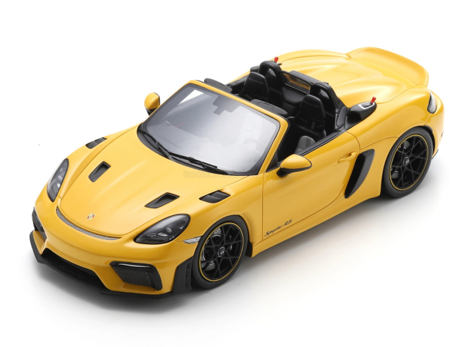 PORSCHE 718 Spider RS (2023), yellow