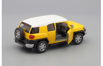 TOYOTA FJ Cruiser, yellow / white