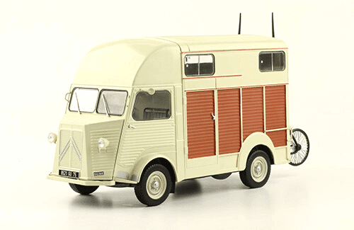 CITROEN Type H van Heuliez (1958), beige / brown