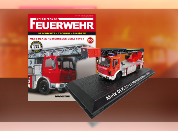 Faszination Feuerwehr 26, Metz DLK 23-12 Mercedes-Benz 1419 F