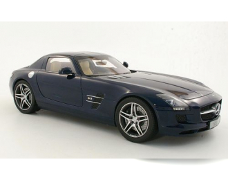 MERCEDES-BENZ SLS AMG (C197), Daytona blue metallic