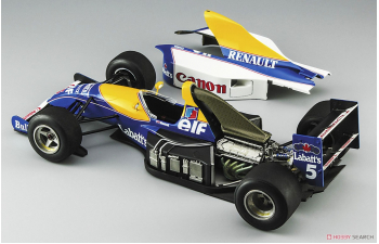 Сборная модель WILLIAMS F1 Fw14b Renault N5 World Champion Season 1992 Nigel Mansell - All Metal Engine Datails, /