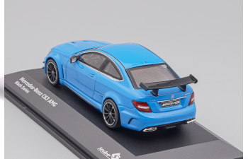 MERCEDES-BENZ C-class C63 6.3 V8 Amg Black Series (2012), blue