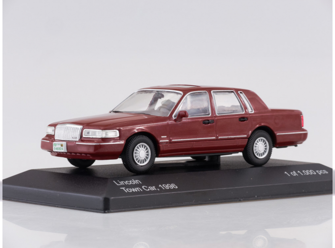 LINCOLN Town Car (1996), dark red