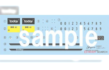 Сборная модель Honda Today G (1985)