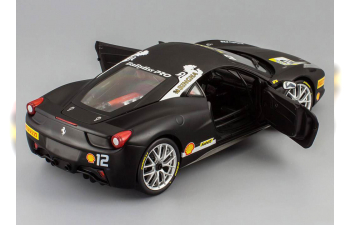 FERRARI 458 Italia Challenge #12, black matt