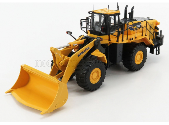 KOMATSU Wa600 Ruspa Gommata - Scraper Tractor, Yellow Black