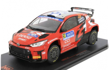 TOYOTA Yaris Gr Rally2 Hybrid Team Toyota Gazoo Racing Wrt №39 6th Rally Finland (2024) Jari Matti Latvala - Juho Hanninen, Red