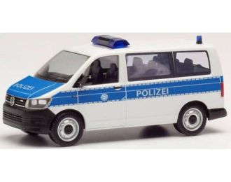 VOLKSWAGEN T6 Bundespolizei, white / blue