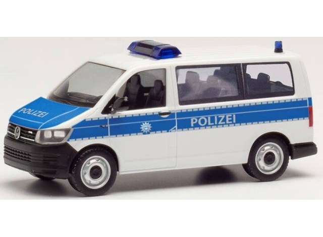 VOLKSWAGEN T6 Bundespolizei, white / blue
