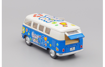 VOLKSWAGEN Classical bus (1962), синий