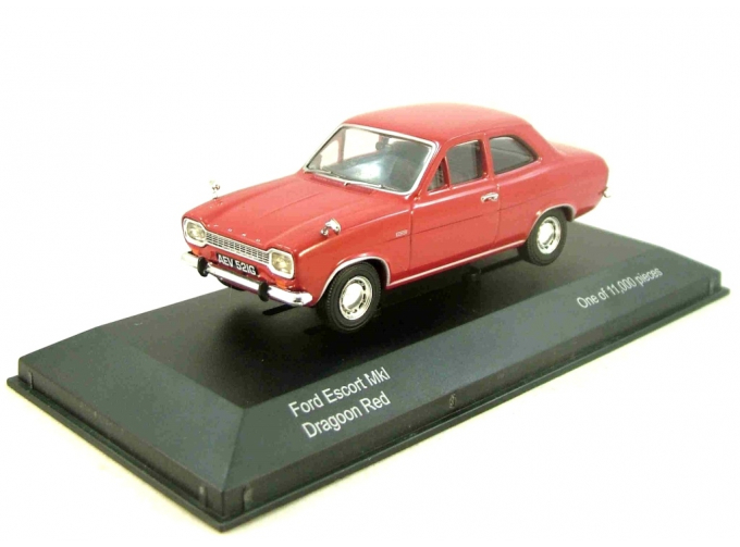 FORD Escort Coupe (1968), red