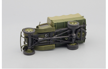 Горький АА с тентом, зеленый тент