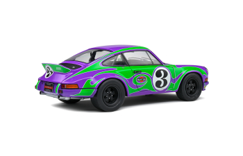PORSCHE 911 RSR No 3 Hippie Tribute (1973), purple / green