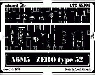 Фототравление для A6M5 Zero type 52