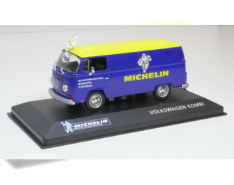 VOLKSWAGEN Kombi "Michelin", blue / yellow