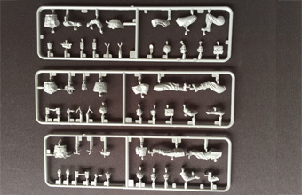 Сборная модель WWII British Paratroops In Combat Set B