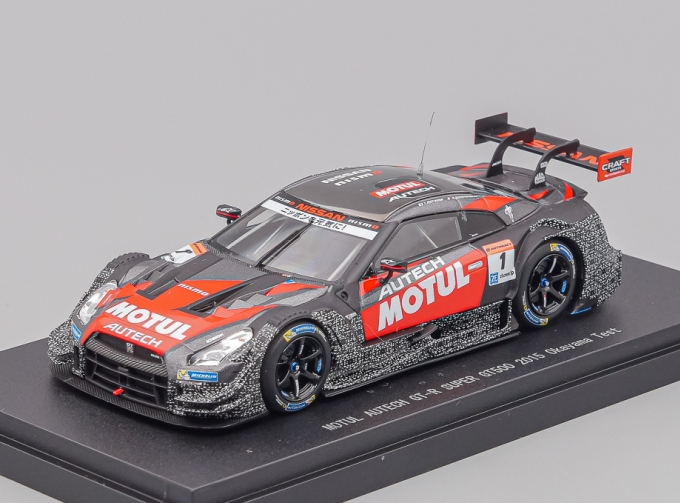 NISSAN GT-R #1 Super GT500 Okayama Test (2015), black
