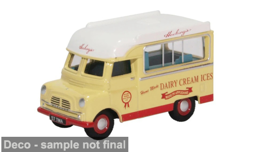 BEDFORD CA Ice Cream Van, Ice Cream Hockings (1936), beige