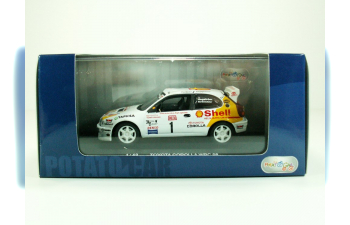TOYOTA Corolla WRC "1" (1998), Potato Car 1:43, белый