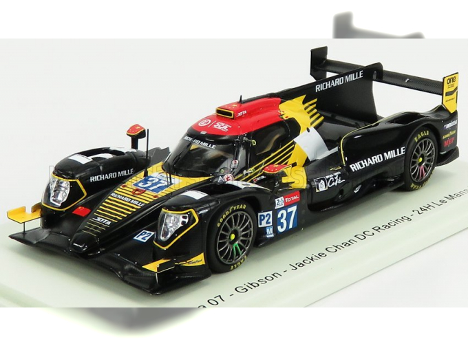 ORECA 07 Gibson Team Jackie Chan Dc Racing N37 24th Le Mans (2020) G.Aubry - W.Stevens - H.P.tung, Black Yellow