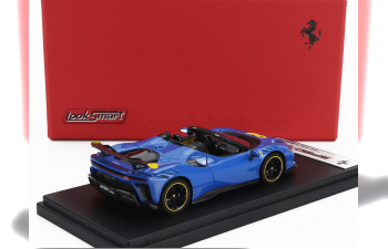 FERRARI Sf90 Xx Stradale Spider Cabriolet (2024), Azzurro Dino - Light Blue Black Yellow