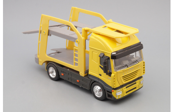 IVECO Stralis трейлер автовоз, yellow