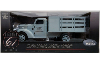 FORD Stake Truck U S Navy (1940), light blue