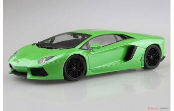 Сборная модель Lamborghini Aventador, Green '11