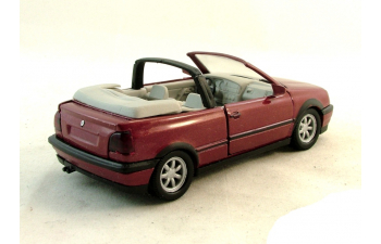 VOLKSWAGEN Golf III Cabrio (1994) , dark red