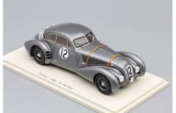 Bentley Corniche #12 14th LM 1950 "Soltan" Hay - H. Hunter, grey